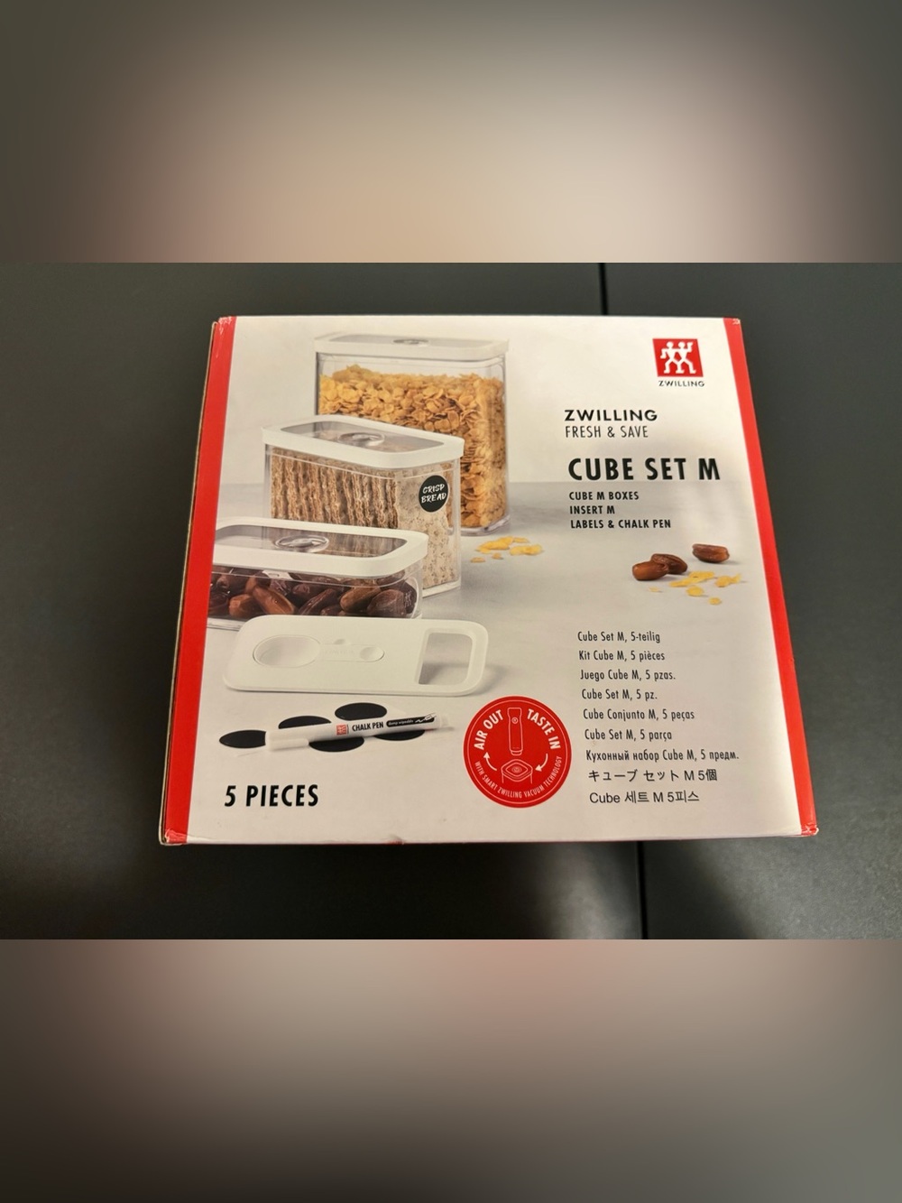 ZWILLING  Fresh & Save Cube Set M 5 Pieces
